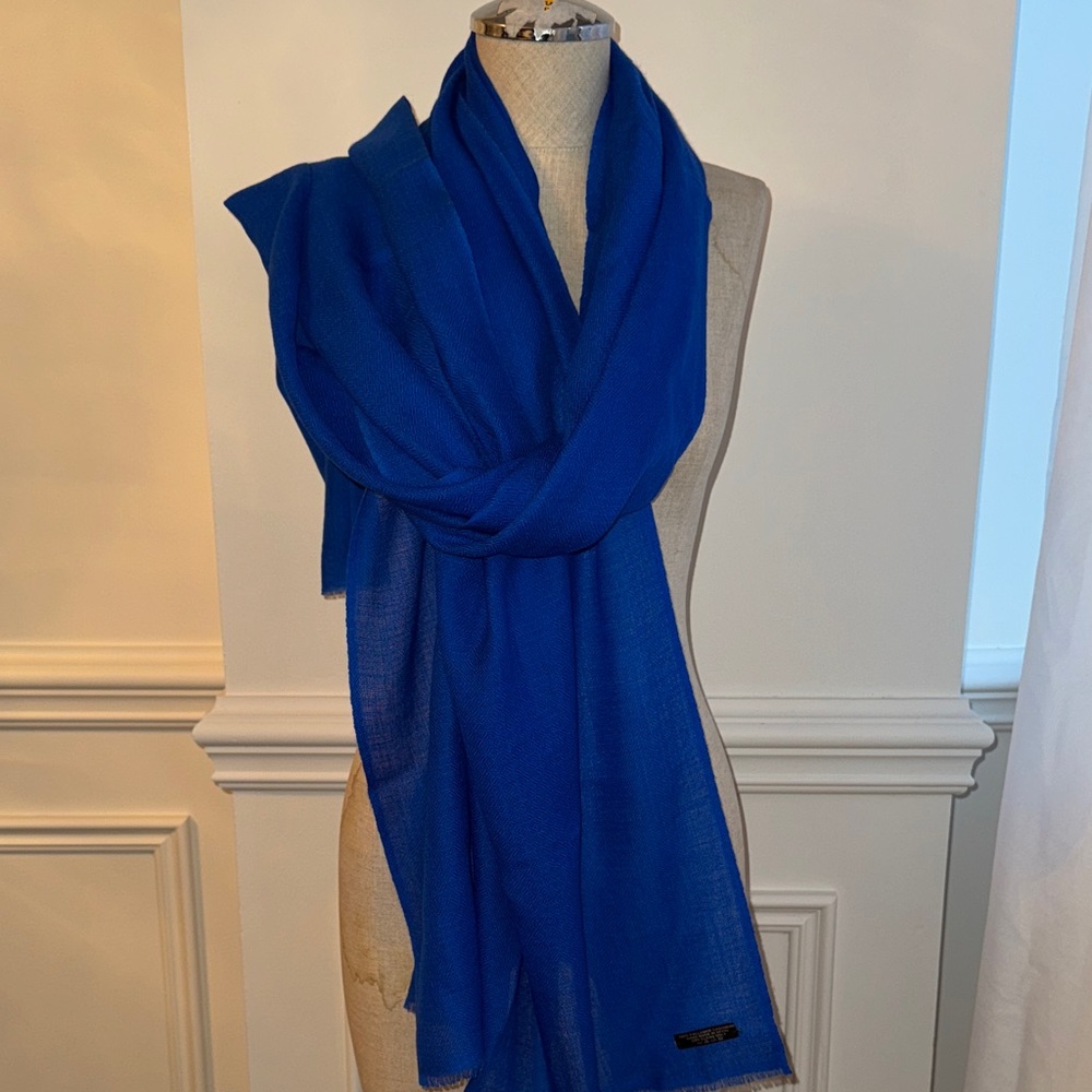 Pashmina Blue Scarf